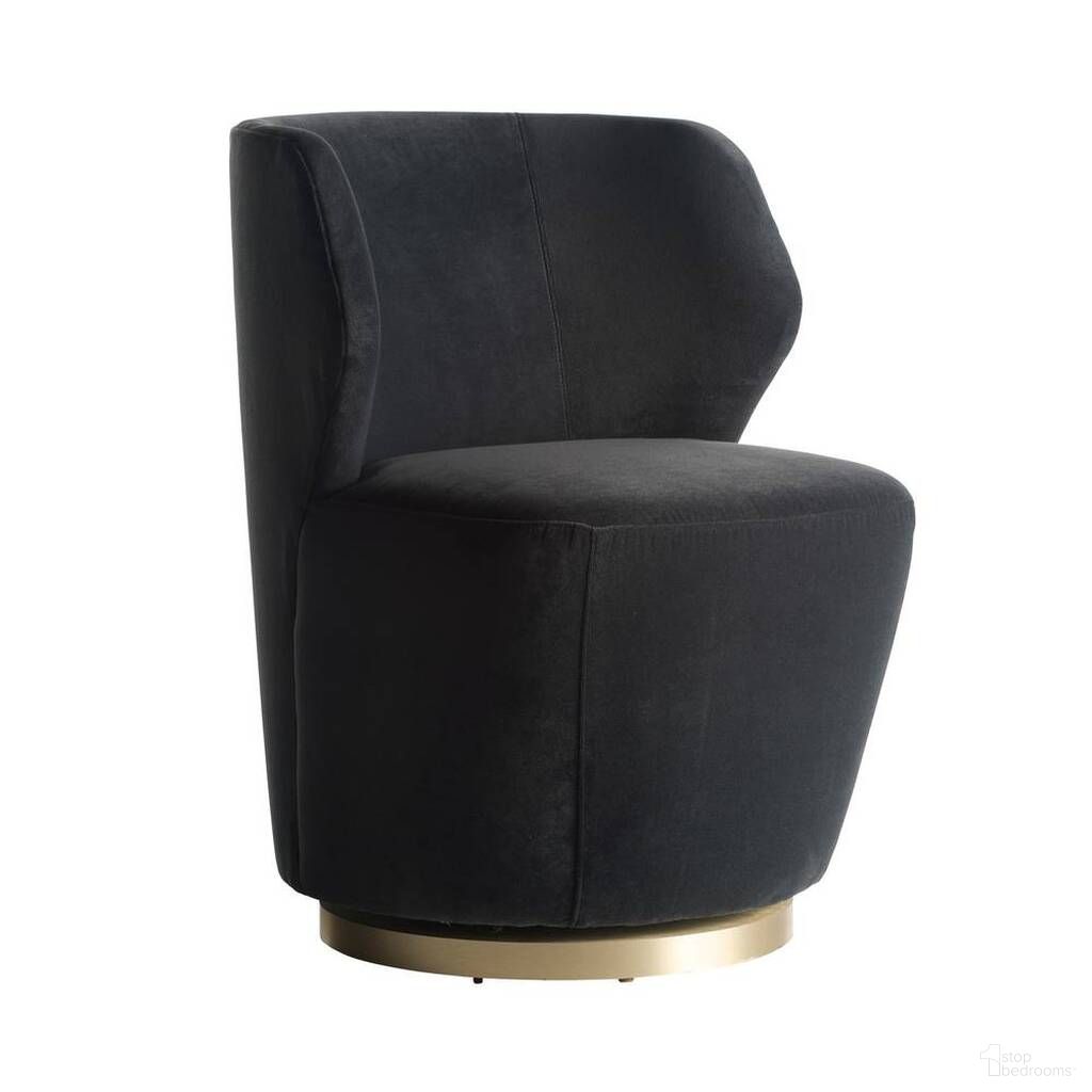 The appearance of Poppy Chair In Midnight Grey designed by Arteriors in the interior design. This midnight grey piece of furniture was selected by 1StopBedrooms from Poppy Collection to add a touch of cosiness and style into your home. Sku: FRU08. Material: Velvet.