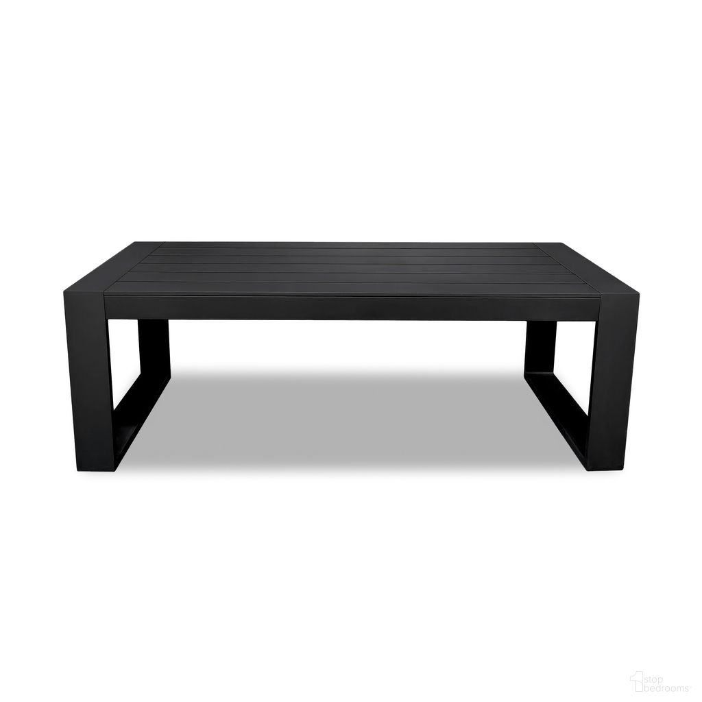 The appearance of Portal Coffee Table In Black designed by Harmonia Living in the modern / contemporary interior design. This black piece of furniture was selected by 1StopBedrooms from Portal Collection to add a touch of cosiness and style into your home. Sku: HL-PORT-BK-CT. Material: Aluminum.