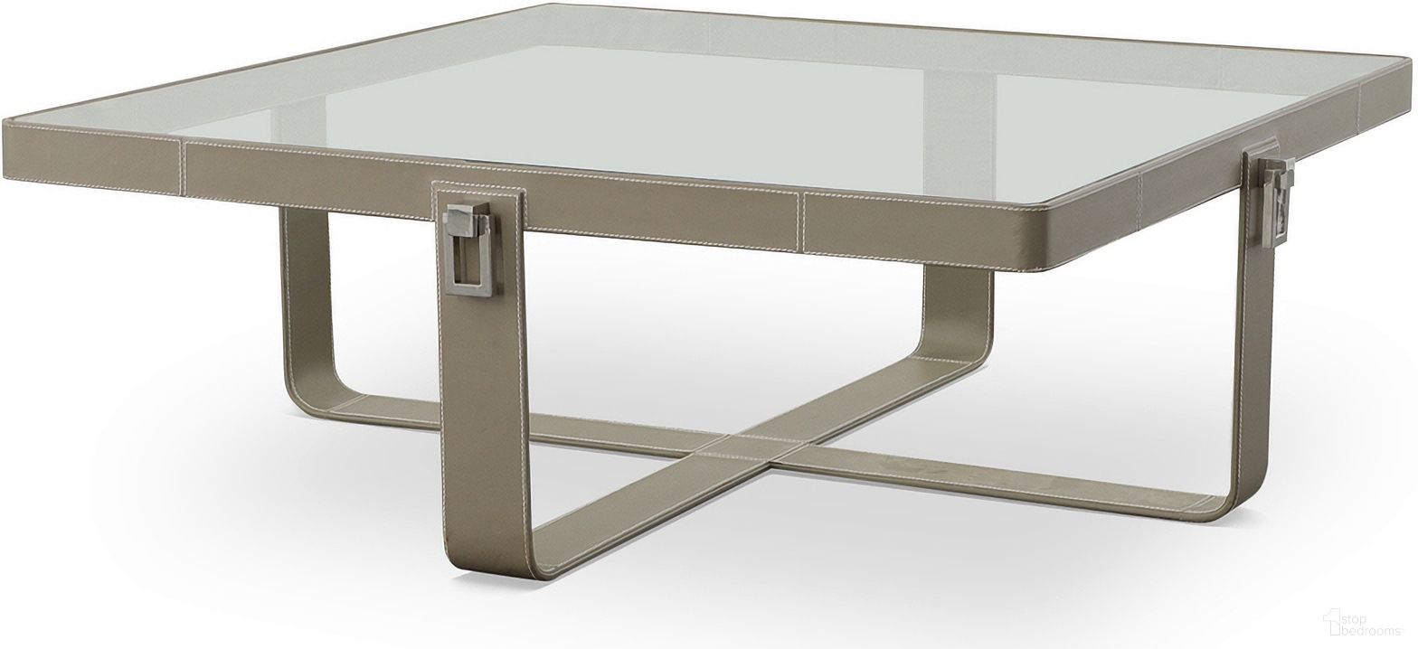 The appearance of Porter Cocktail Table In Dove Grey designed by Century Furniture in the modern / contemporary interior design. This dove grey piece of furniture was selected by 1StopBedrooms from Grand Tour Furniture Collection to add a touch of cosiness and style into your home. Sku: SF6083B;SF6083T. Material: Upholstery.