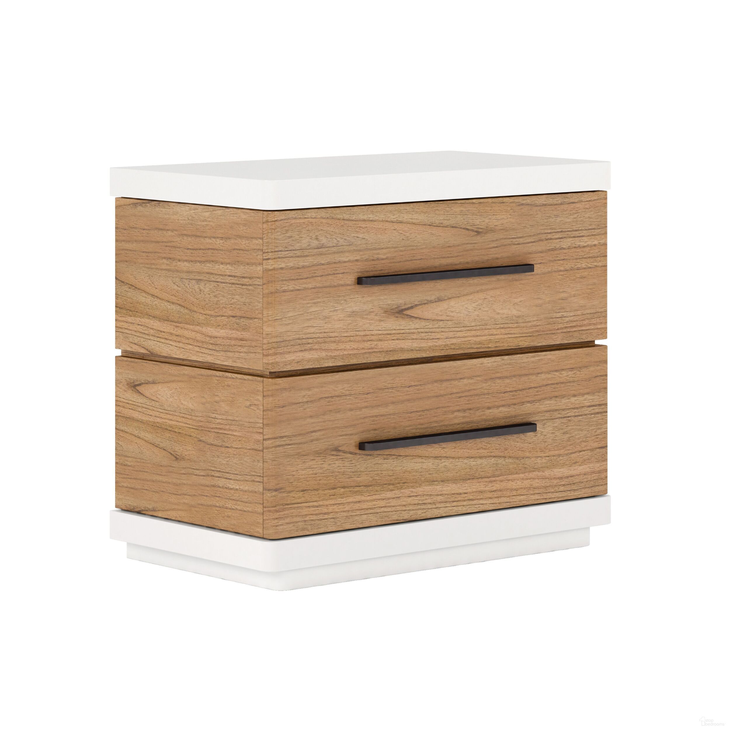 The appearance of Portico Nightstand In Brown designed by A.R.T. in the modern / contemporary interior design. This brown piece of furniture was selected by 1StopBedrooms from Portico Collection to add a touch of cosiness and style into your home. Sku: 323140-3351. Material: Parawood.