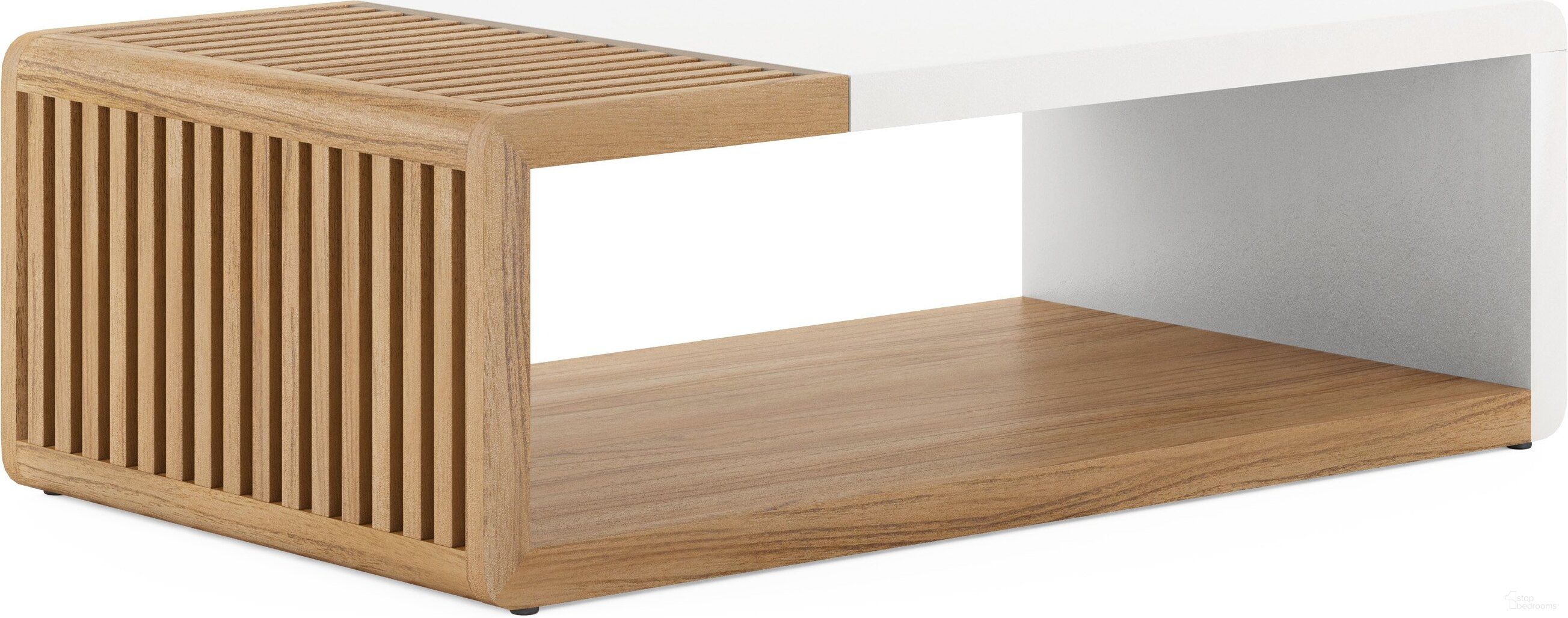 The appearance of Portico Rectangular Cocktail Table In Brown designed by A.R.T. in the modern / contemporary interior design. This brown piece of furniture  was selected by 1StopBedrooms from Portico Collection to add a touch of cosiness and style into your home. Sku: 323300-3351. Material: Parawood.