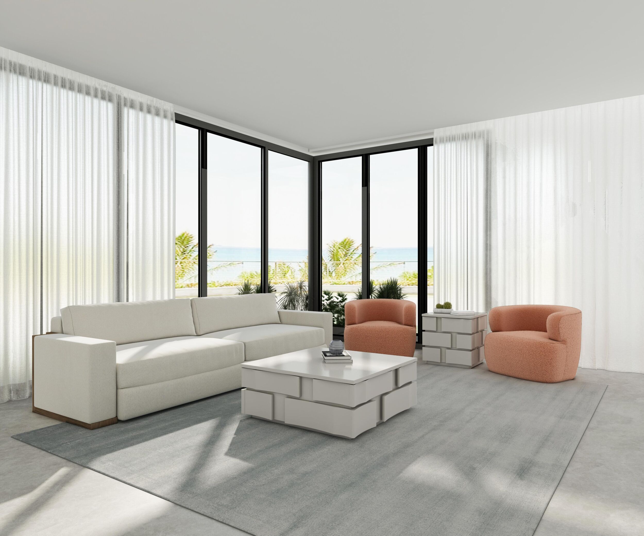 The appearance of Portico Square Occasional Table Set In White designed by A.R.T. in the modern / contemporary interior design. This white piece of furniture  was selected by 1StopBedrooms from Portico Collection to add a touch of cosiness and style into your home. Sku: 323301-3317;323304-3317. Material: Parawood.