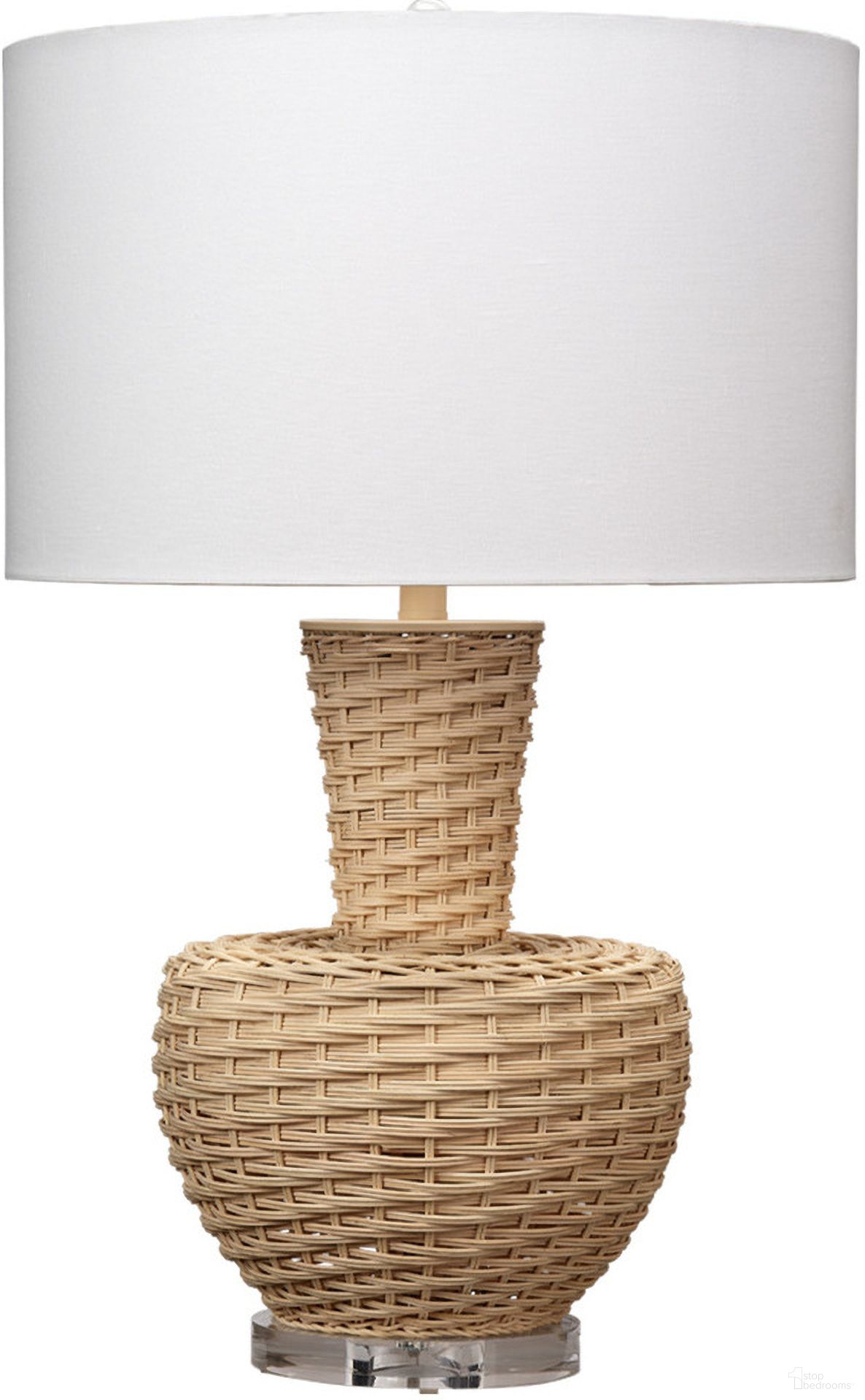 Portobello Rattan Table Lamp In Natural