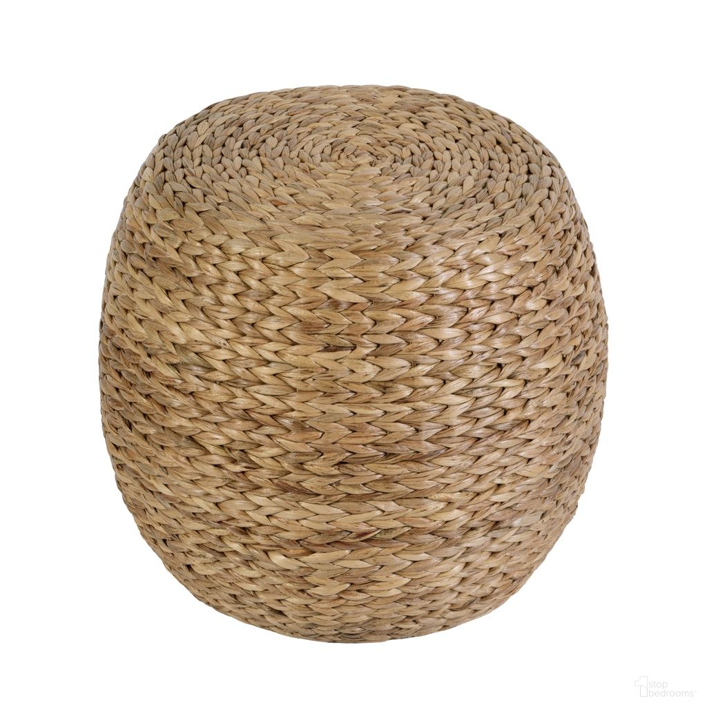 The appearance of Portofino 22 in. W Water Hyacinth & Rattan Accent Stool In Natural designed by Butler Specialty Company in the coastal interior design. This natural piece of furniture  was selected by 1StopBedrooms from Portofino Collection to add a touch of cosiness and style into your home. Sku: 6286476. Material: Water Hyacinth.