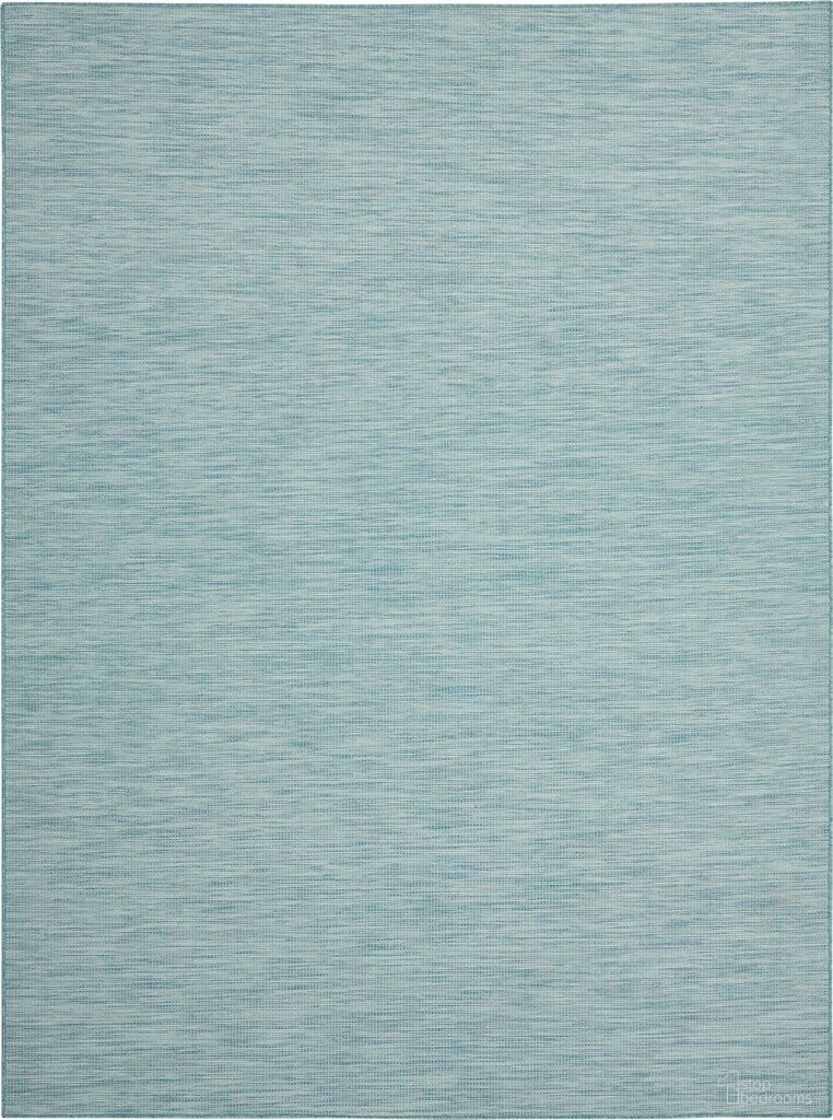 The appearance of Positano 10' x 14' Rug In Aqua designed by Nourison in the modern / contemporary interior design. This aqua piece of furniture was selected by 1StopBedrooms from Positano Collection to add a touch of cosiness and style into your home. Sku: 99446842152. Material: Polypropylene.