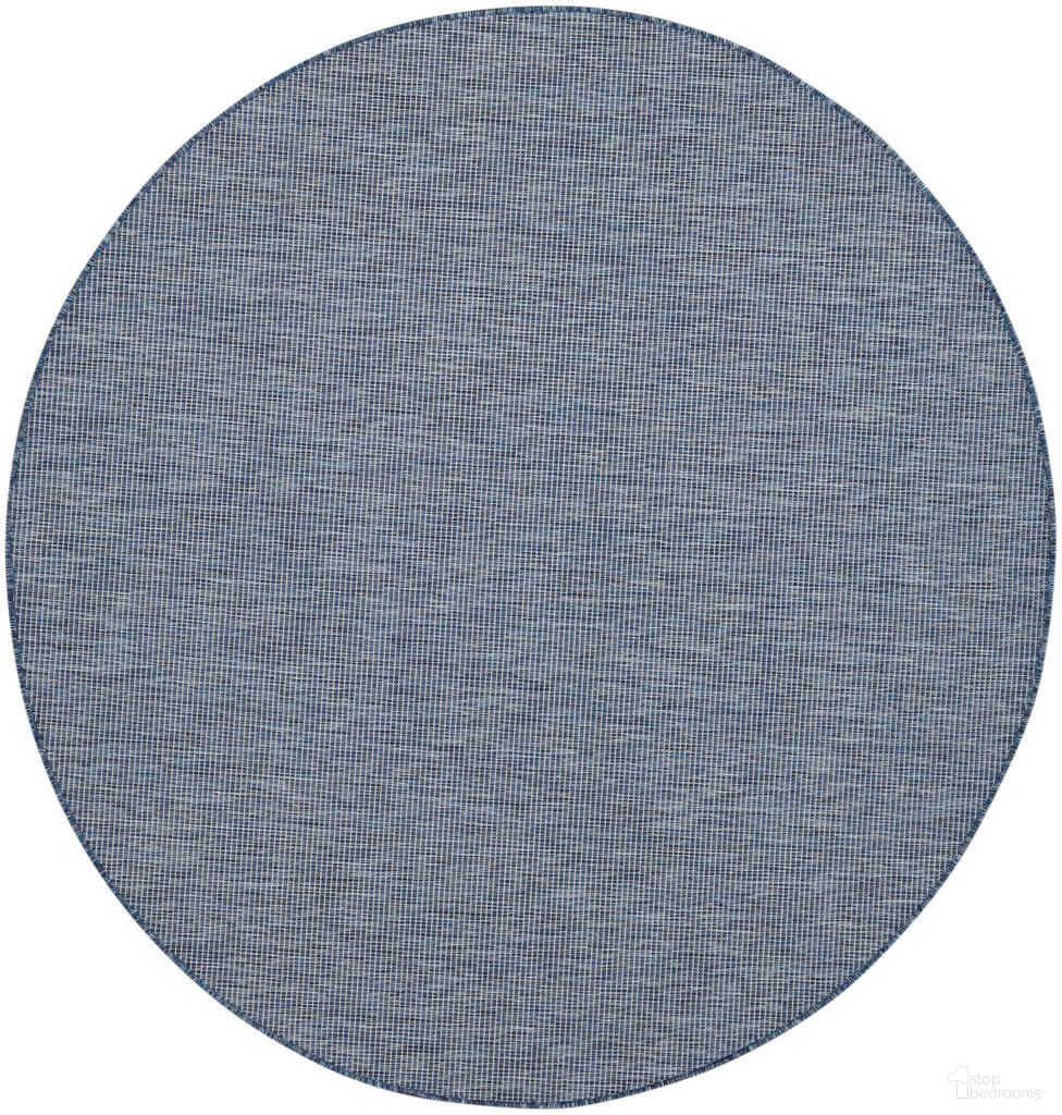 The appearance of Positano 6' x 6' Round Rug In Navy Blue designed by Nourison in the modern / contemporary interior design. This navy blue piece of furniture  was selected by 1StopBedrooms from Positano Collection to add a touch of cosiness and style into your home. Sku: 99446792112. Material: Polypropylene.
