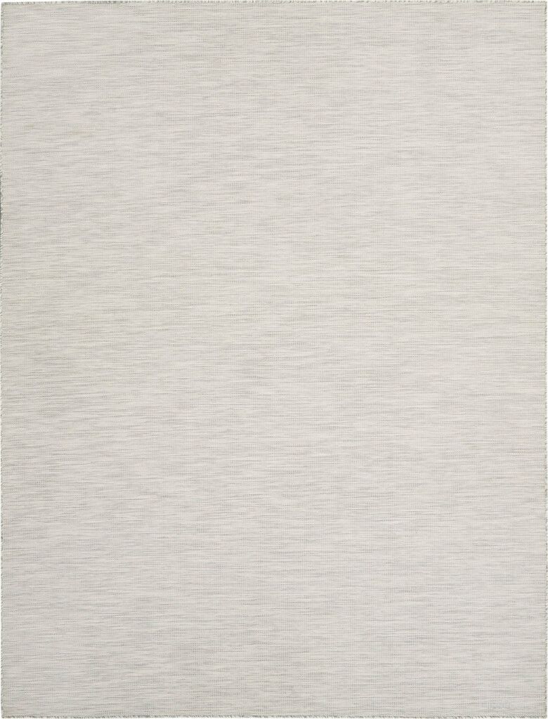 The appearance of Positano 9' x 12' Rug In Light Grey designed by Nourison in the modern / contemporary interior design. This light grey piece of furniture  was selected by 1StopBedrooms from Positano Collection to add a touch of cosiness and style into your home. Sku: 99446842299. Material: Polypropylene.