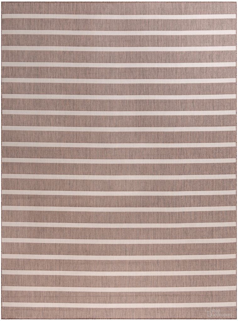 Positano Modern 10' x 14' Rug In Natural and Ivory