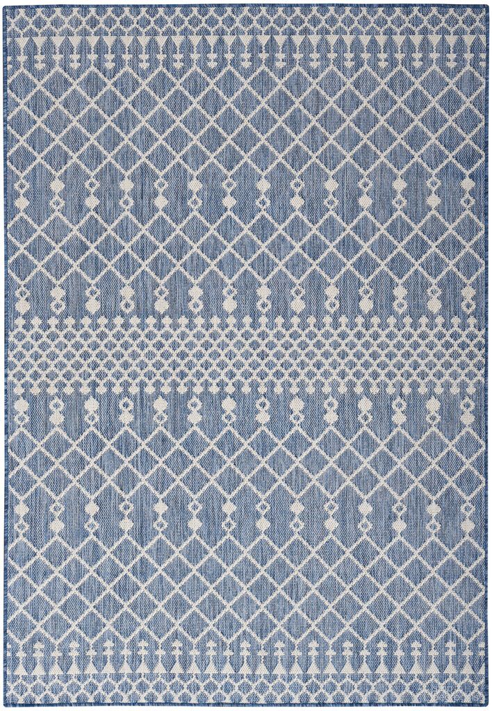 The appearance of Positano Modern 4' x 6' Modern Rug In Navy Blue designed by Nourison in the modern / contemporary interior design. This navy blue piece of furniture was selected by 1StopBedrooms from Positano Collection to add a touch of cosiness and style into your home. Sku: 99446902924. Material: Polyester.