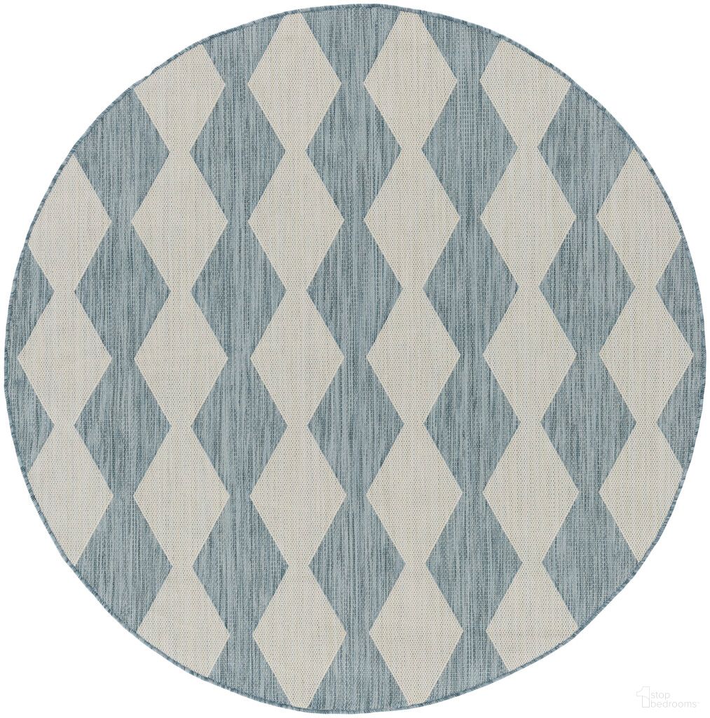 The appearance of Positano Modern 6' x 6' Modern Rug In Aqua designed by Nourison in the modern / contemporary interior design. This aqua piece of furniture was selected by 1StopBedrooms from Positano Collection to add a touch of cosiness and style into your home. Sku: 841491146699. Material: Polyester.