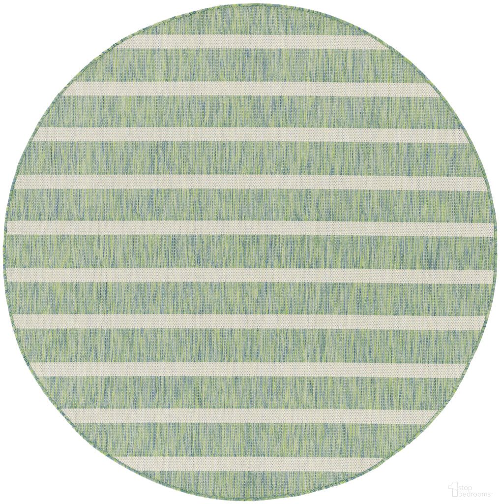 The appearance of Positano Modern 6' x 6' Rug In Blue and Ivory designed by Nourison in the modern / contemporary interior design. This blue and ivory piece of furniture  was selected by 1StopBedrooms from Positano Collection to add a touch of cosiness and style into your home. Sku: 841491146415. Material: Polyester.