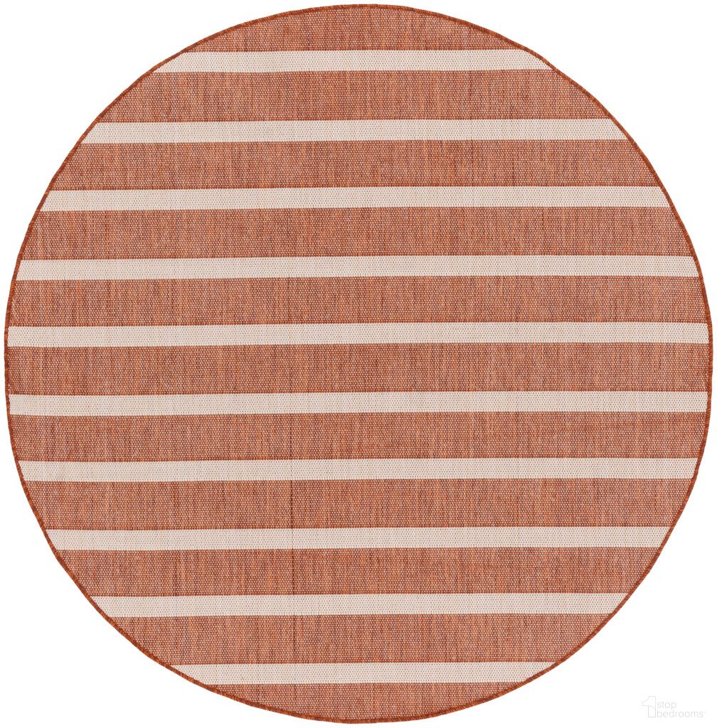 The appearance of Positano Modern 6' x 6' Rug In Ivory designed by Nourison in the modern / contemporary interior design. This ivory piece of furniture  was selected by 1StopBedrooms from Positano Collection to add a touch of cosiness and style into your home. Sku: 841491146552. Material: Polyester.