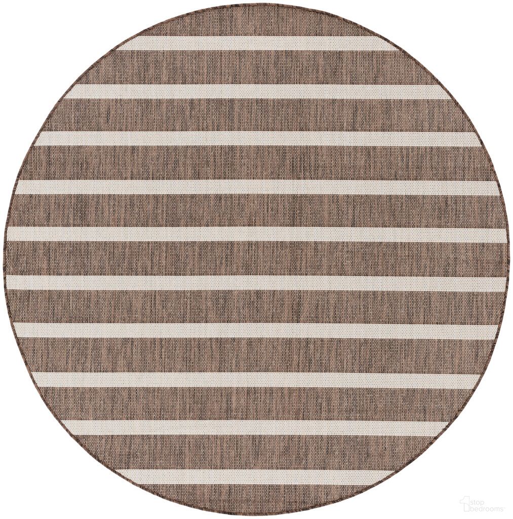 Positano Modern 6' x 6' Rug In Natural and Ivory