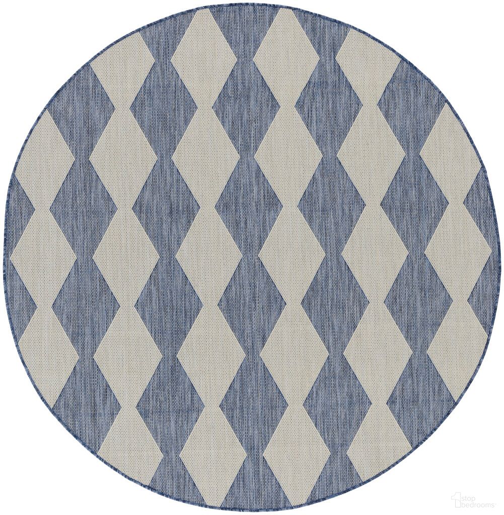 The appearance of Positano Modern 6' x 6' Rug In Navy Blue designed by Nourison in the modern / contemporary interior design. This navy blue piece of furniture was selected by 1StopBedrooms from Positano Collection to add a touch of cosiness and style into your home. Sku: 841491146903. Material: Polyester.