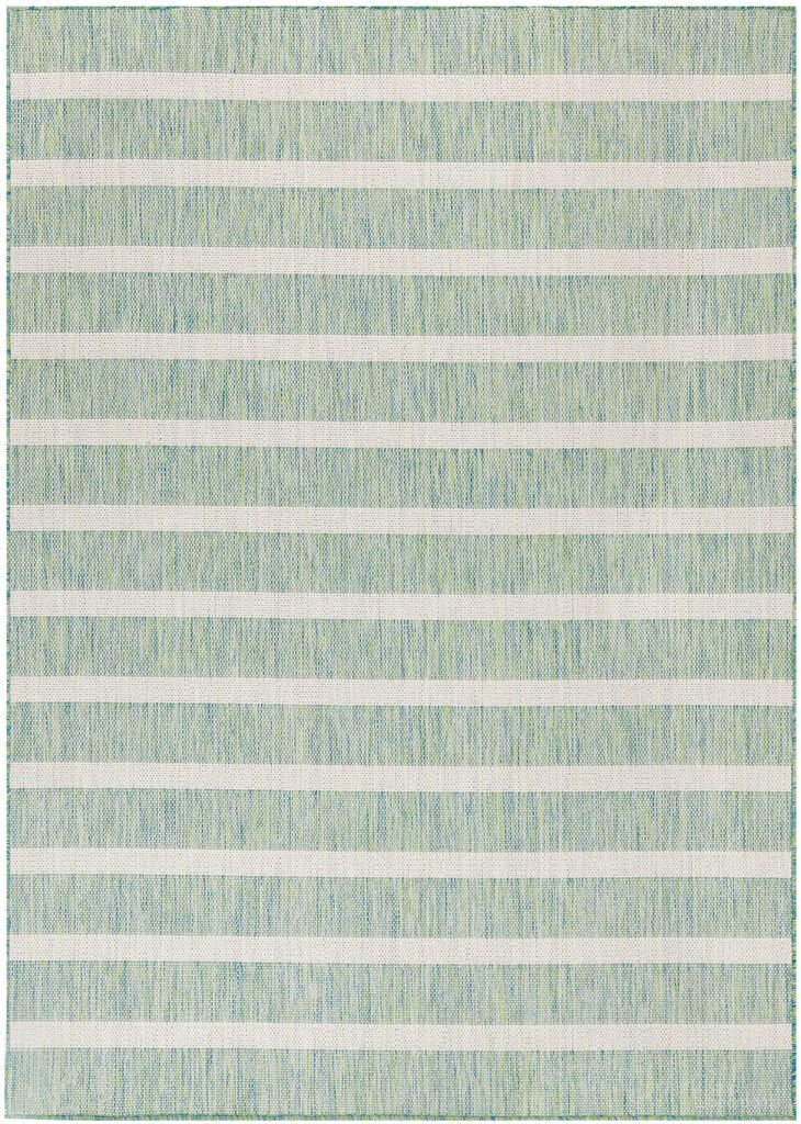 The appearance of Positano Modern 9' x 12' Rug In Blue and Ivory designed by Nourison in the modern / contemporary interior design. This blue and ivory piece of furniture  was selected by 1StopBedrooms from Positano Collection to add a touch of cosiness and style into your home. Sku: 99446903488. Material: Polyester.