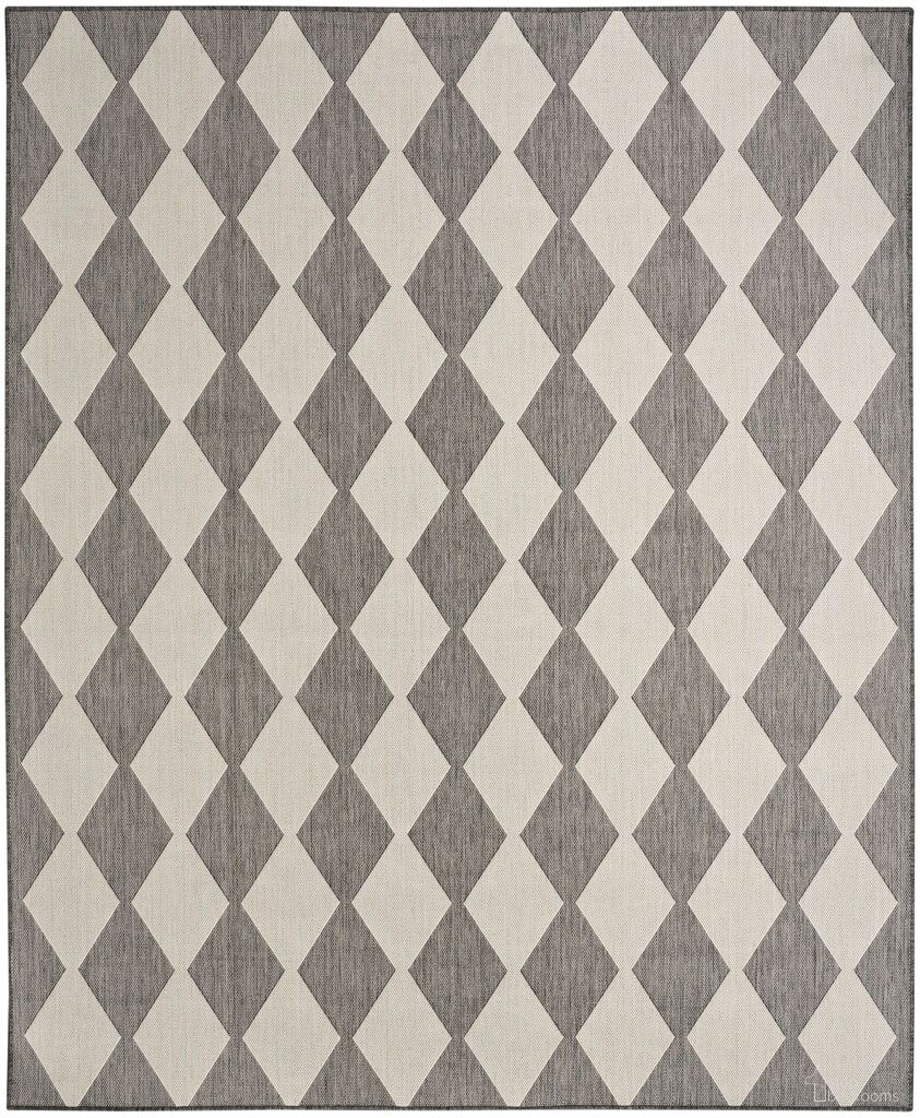 The appearance of Positano Modern 9' x 12' Modern Rug In Charcoal designed by Nourison in the modern / contemporary interior design. This charcoal piece of furniture was selected by 1StopBedrooms from Positano Collection to add a touch of cosiness and style into your home. Sku: 99446938015. Material: Polyester.
