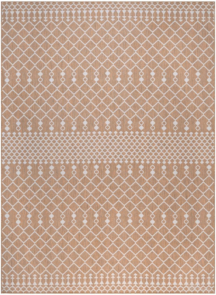 Positano Modern 9' x 12' Modern Rug In Jute