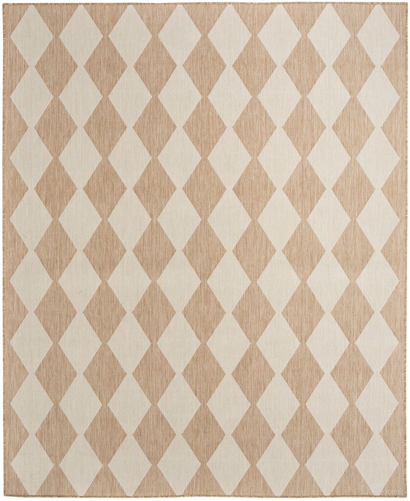 Positano Modern 9' x 12' Modern Rug In Jute