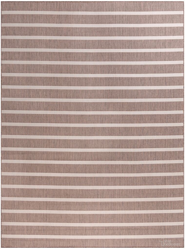 Positano Modern 9' x 12' Rug In Natural and Ivory