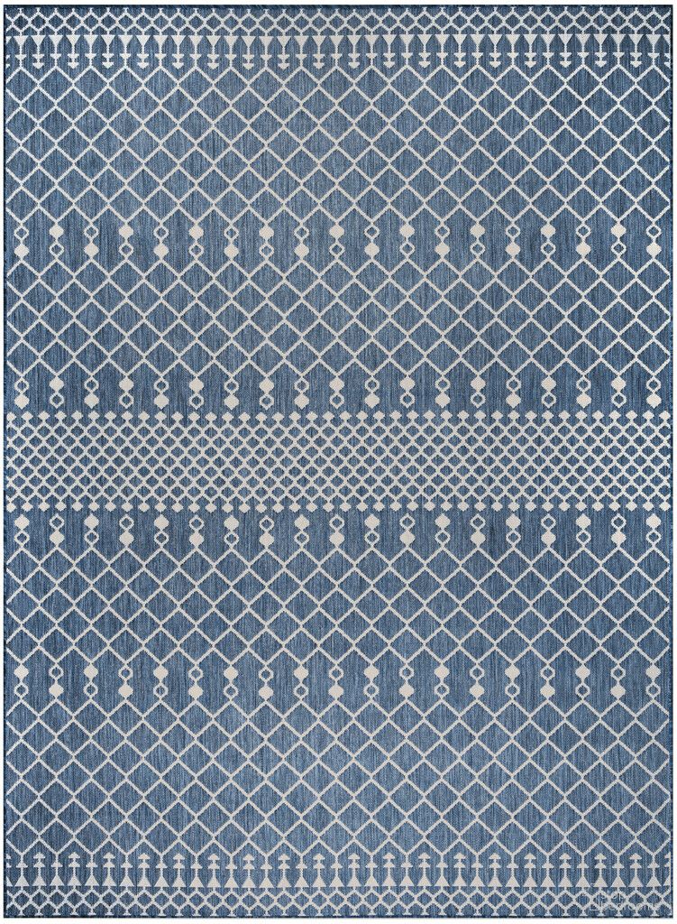The appearance of Positano Modern 9' x 12' Modern Rug In Navy Blue designed by Nourison in the modern / contemporary interior design. This navy blue piece of furniture was selected by 1StopBedrooms from Positano Collection to add a touch of cosiness and style into your home. Sku: 99446902979. Material: Polyester.