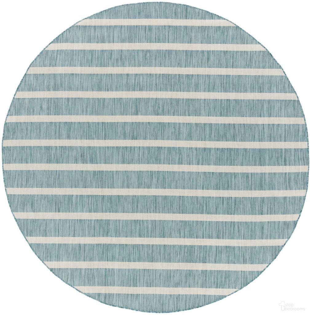 The appearance of Positano Round Modern 8' x 8' Rug In Ivory and Aqua designed by Nourison in the modern / contemporary interior design. This ivory and aqua piece of furniture was selected by 1StopBedrooms from Positano Collection to add a touch of cosiness and style into your home. Sku: 841491146354. Material: Polyester.