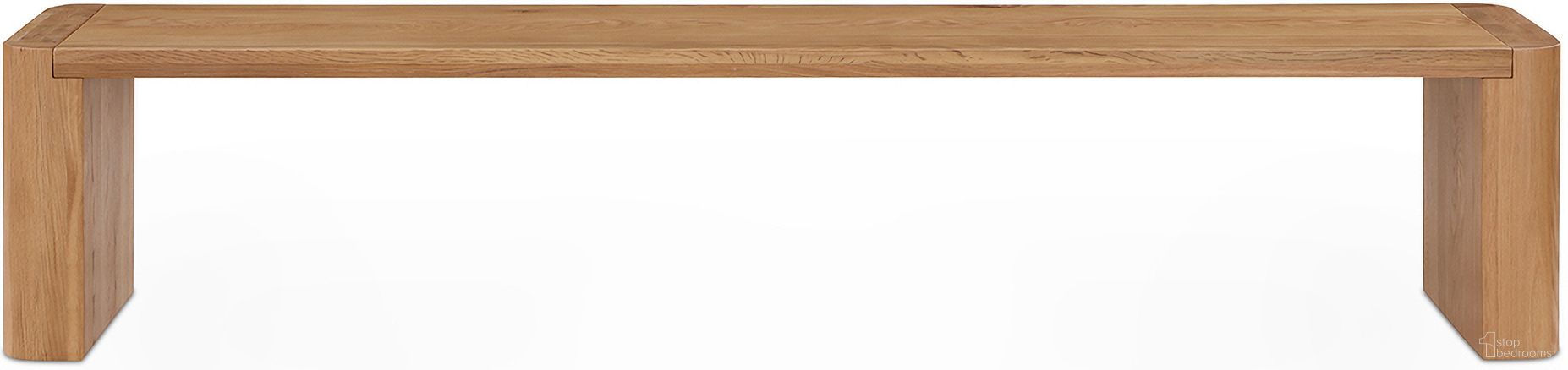 The appearance of Post Large Dining Bench In Natural designed by Moes Home in the modern / contemporary interior design. This natural piece of furniture  was selected by 1StopBedrooms from Post Collection to add a touch of cosiness and style into your home. Sku: BC-1121-24-0. Material: Wood.