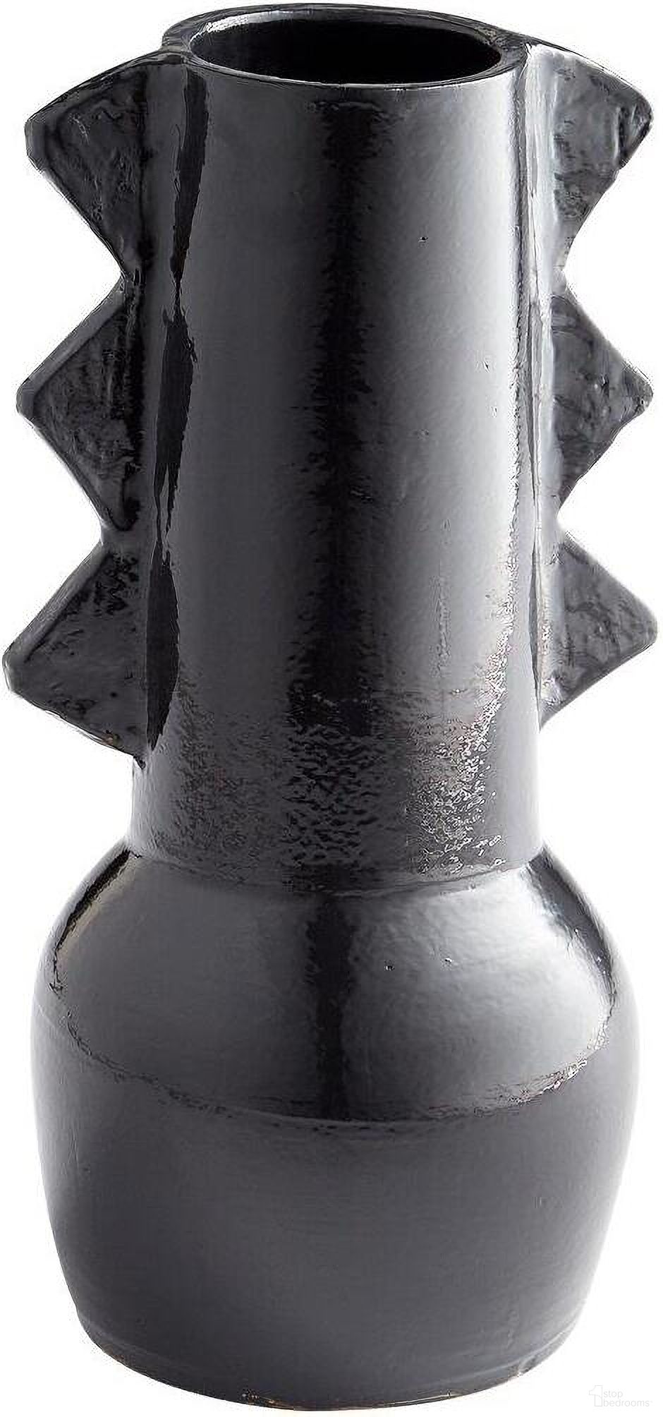 The appearance of Potteri Black Small Vase designed by Cyan Design in the modern / contemporary interior design. This black piece of furniture was selected by 1StopBedrooms from Potteri Collection to add a touch of cosiness and style into your home. Sku: 10665. Material: Terracotta.