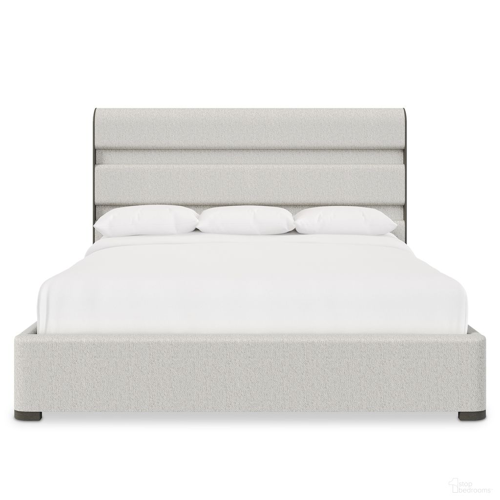 Prado King Panel Bed in Porcini Finish