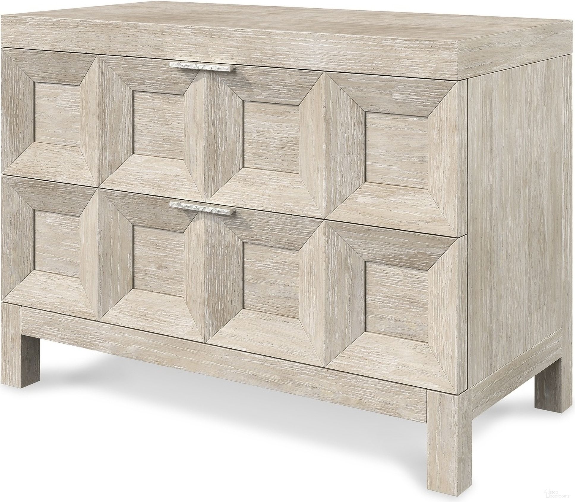 The appearance of Prado Nightstand in Tawny Finish - 38" designed by Bernhardt in the modern / contemporary interior design. This tawny piece of furniture was selected by 1StopBedrooms from Prado Collection to add a touch of cosiness and style into your home. Sku: 324231A. Material: Wood.