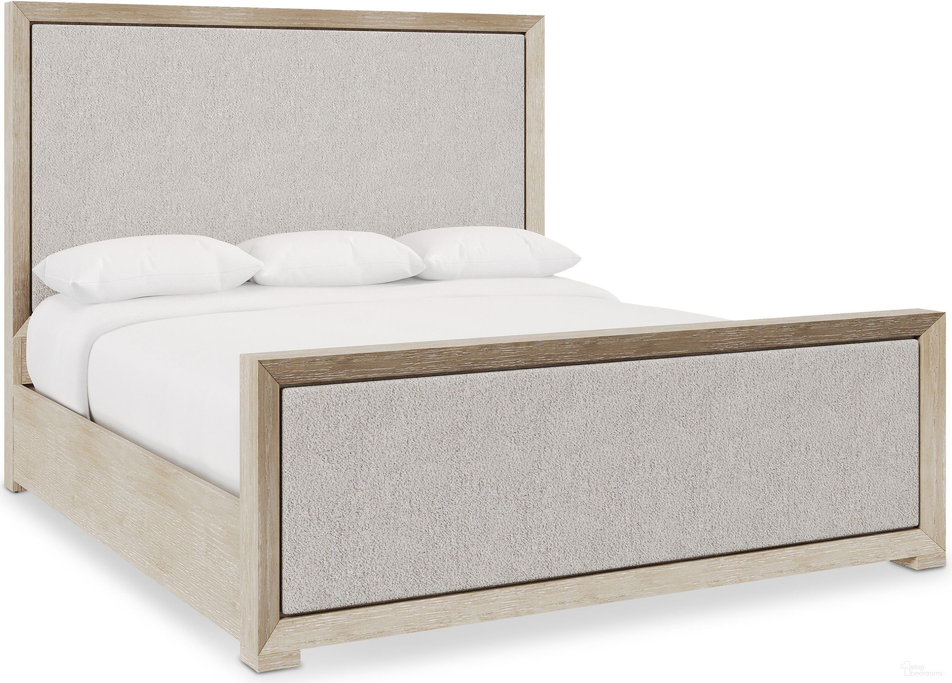 The appearance of Prado Queen Panel Bed designed by Bernhardt in the modern / contemporary interior design. This tawny piece of furniture was selected by 1StopBedrooms from Prado Collection to add a touch of cosiness and style into your home. Sku: 324FR4A;324H04A. Bed Type: Panel Bed. Material: Fabric. Bed Size: Queen.