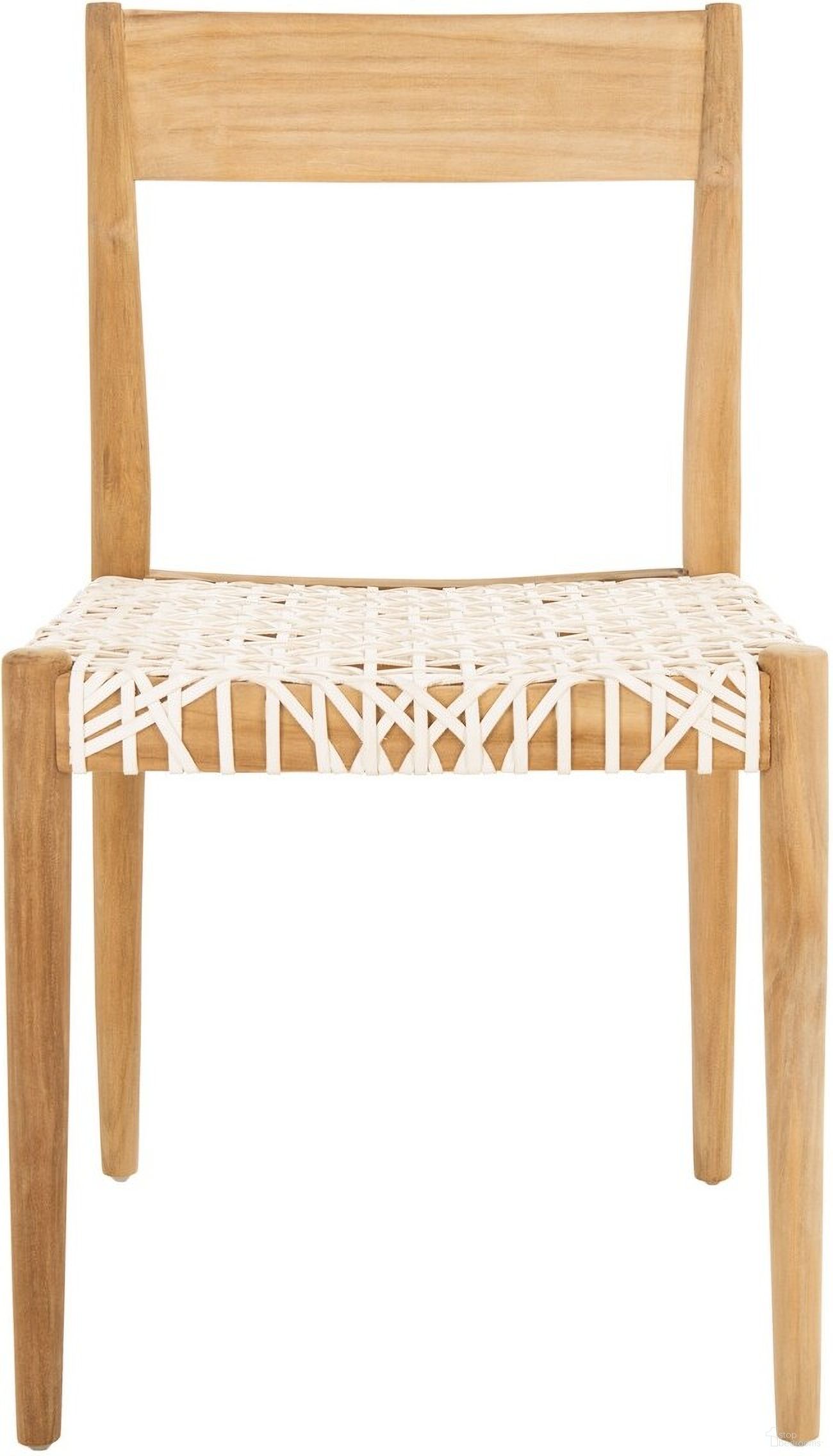 The appearance of Pranit Dining Chair Set of 2 in White and Natural designed by Safavieh in the modern / contemporary interior design. This white/natural piece of furniture  was selected by 1StopBedrooms from Pranit Collection to add a touch of cosiness and style into your home. Sku: DCH1200A-SET2. Material: Wood. Chair Type: Side Chair.