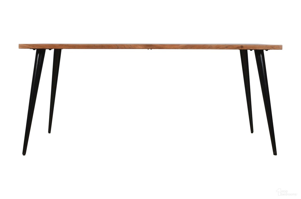 The appearance of Prelude 70 Inch Dining Table In Suede designed by Jofran in the transitional interior design. This suede piece of furniture  was selected by 1StopBedrooms from Prelude Collection to add a touch of cosiness and style into your home. Sku: 2201-70SD. Table Base Style: Legs. Table Top Shape: Rectangular. Size: 36" x 70". Material: Acacia.