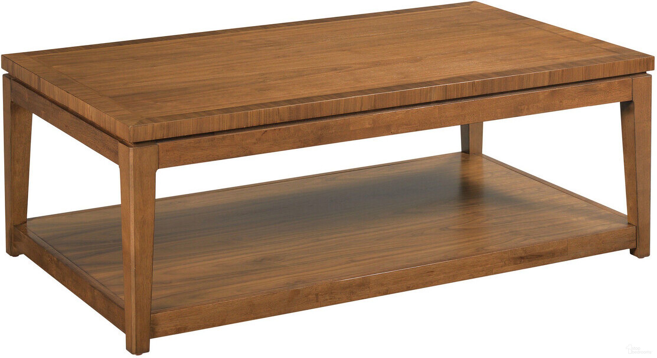 The appearance of Premise Rectangular Coffee Table In Auburn designed by Hammary in the modern / contemporary interior design. This auburn piece of furniture  was selected by 1StopBedrooms from Premise Collection to add a touch of cosiness and style into your home. Sku: 273-910. Material: Wood.