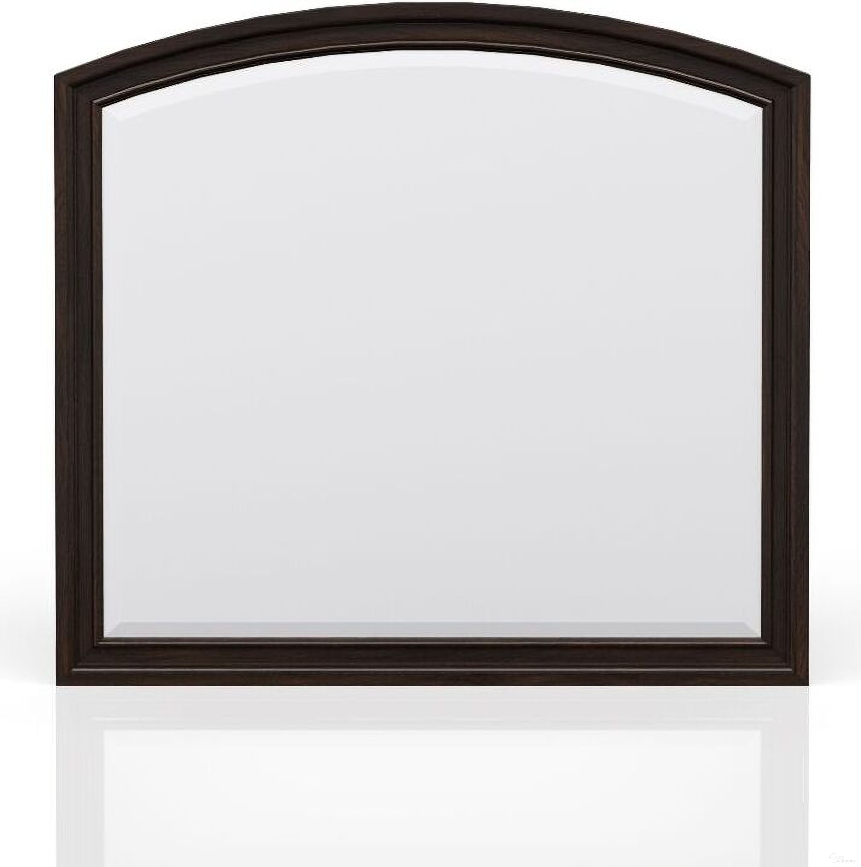 The appearance of Prescott Mirror designed by Bernell in the transitional interior design. This brown cherry piece of furniture was selected by 1StopBedrooms from Prescott Collection to add a touch of cosiness and style into your home. Sku: 1044. Material: Wood.