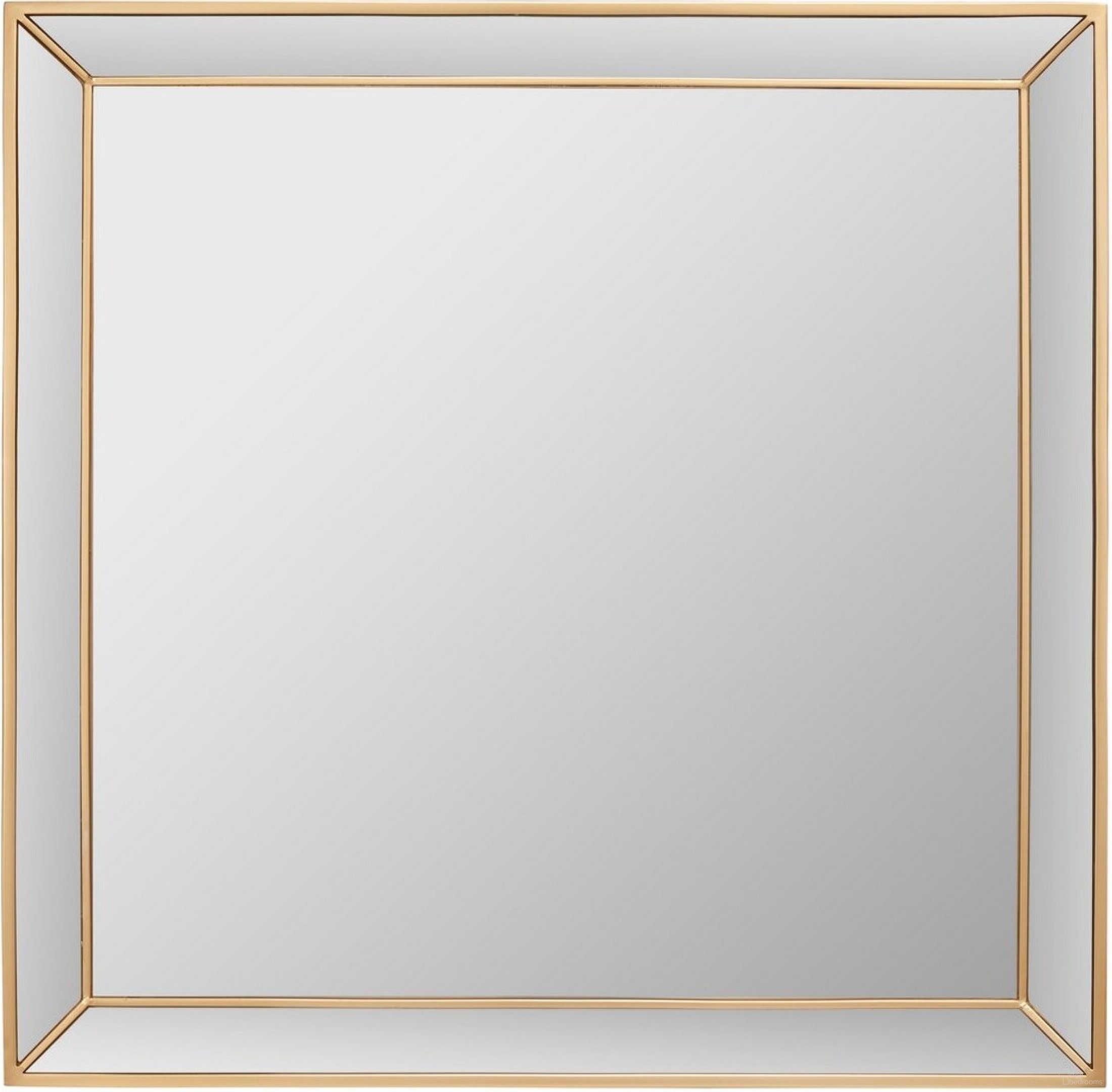 The appearance of Presea Mirror in Gold designed by Safavieh in the modern / contemporary interior design. This gold piece of furniture was selected by 1StopBedrooms from Presea Collection to add a touch of cosiness and style into your home. Sku: MRR2004A. Material: Wood.