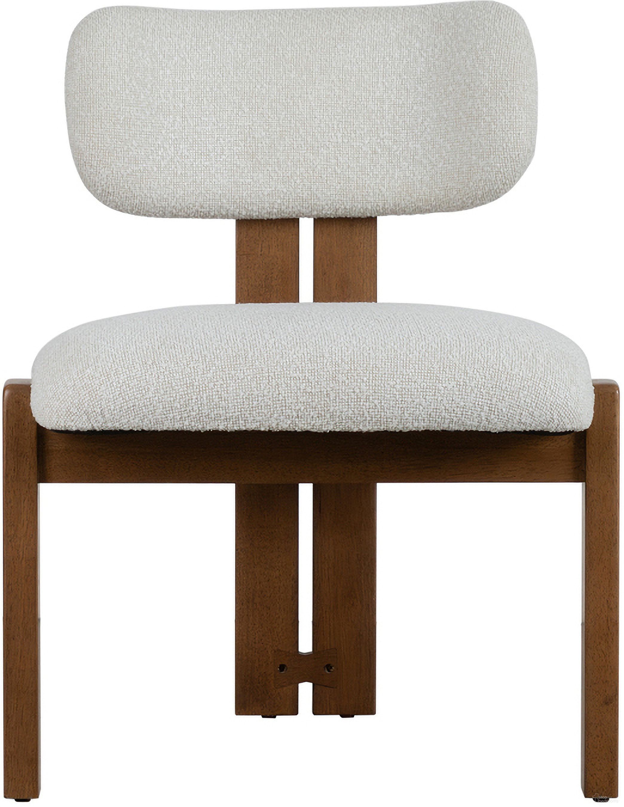 The appearance of Presidio Upholstered Polyester Oak Modern Design Dining Chair In Beige and Brown designed by Salted Oak in the modern / contemporary interior design. This beige and brown piece of furniture  was selected by 1StopBedrooms from Presidio Collection to add a touch of cosiness and style into your home. Sku: STO1207-SBS. Material: Polyester. Chair Type: Side Chair.