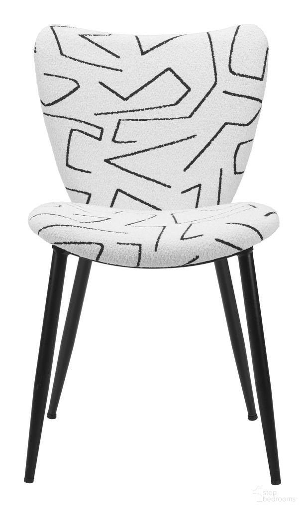 The appearance of Prestige Dining Chair Set of 2 In White designed by Zuo Modern in the modern / contemporary interior design. This white piece of furniture was selected by 1StopBedrooms from Prestige Collection to add a touch of cosiness and style into your home. Sku: 110290. Material: Polyester. Chair Type: Side Chair.