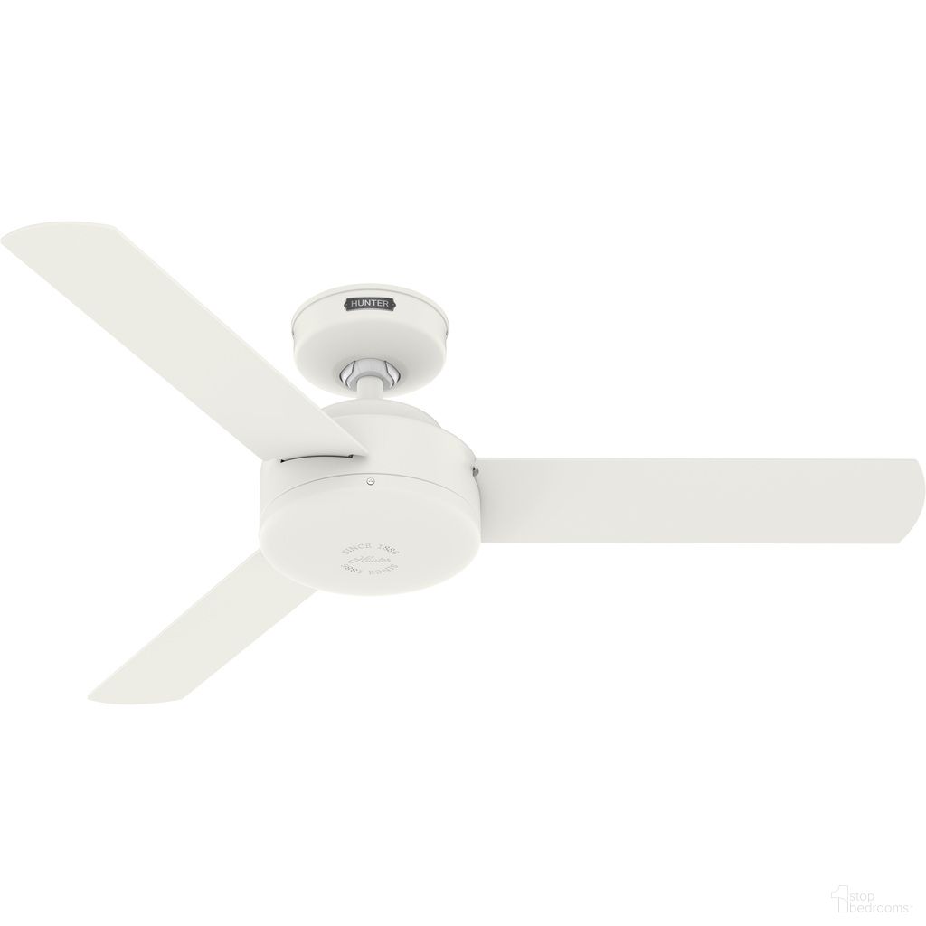 Presto 44 Inch Ceiling Fan and Wall Control In Matte White