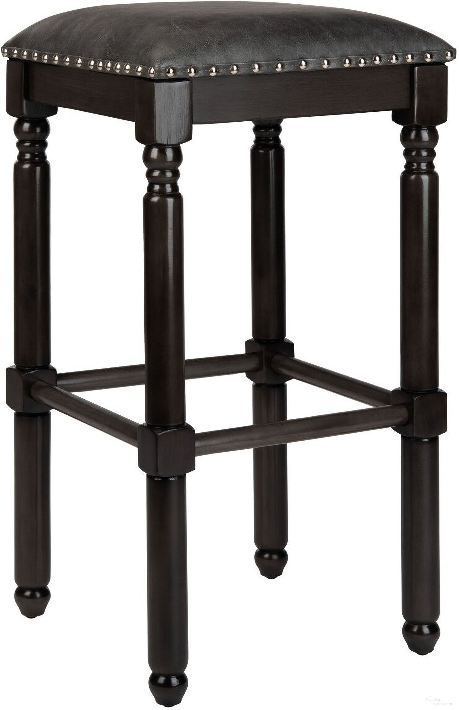 The appearance of Preston Bar Stool BST6400A Set of 2 designed by Safavieh in the traditional interior design. This black piece of furniture was selected by 1StopBedrooms from Preston Collection to add a touch of cosiness and style into your home. Sku: BST6400A-SET2. Material: Wood.