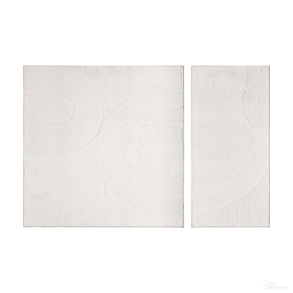 Pretty Mess Wall Art In White