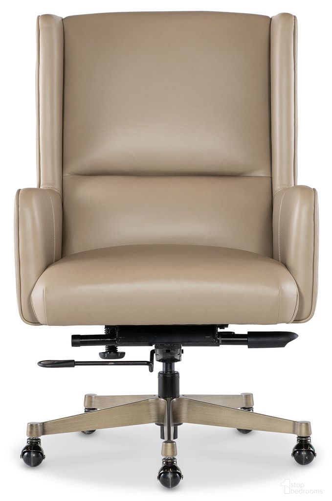 Primrose Executive Swivel Tilt Chair In Beige