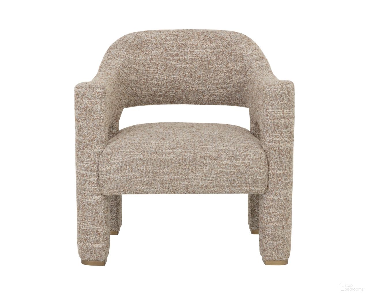 Prisca Lounge Chair In Holden Dusty Greige