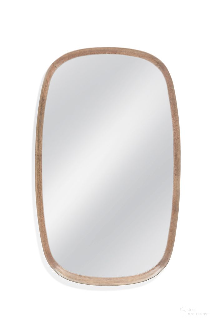 Priscott Wall Mirror In Gray