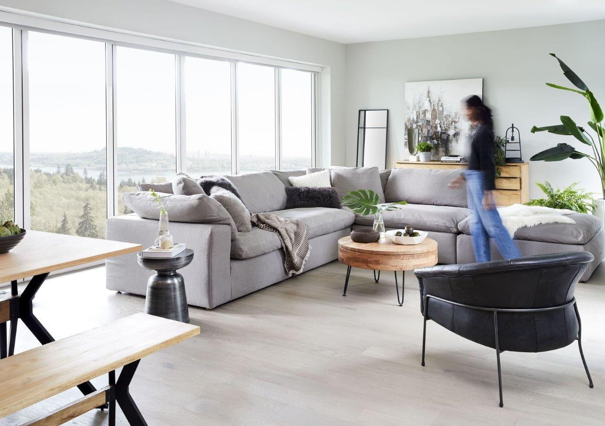 The appearance of Privado Natural Storage Occasional Table Set designed by Moes Home in the modern / contemporary interior design. This brown piece of furniture  was selected by 1StopBedrooms from Privado Collection to add a touch of cosiness and style into your home. Sku: KY-1008-24;OT-1003-54. Material: Wood.