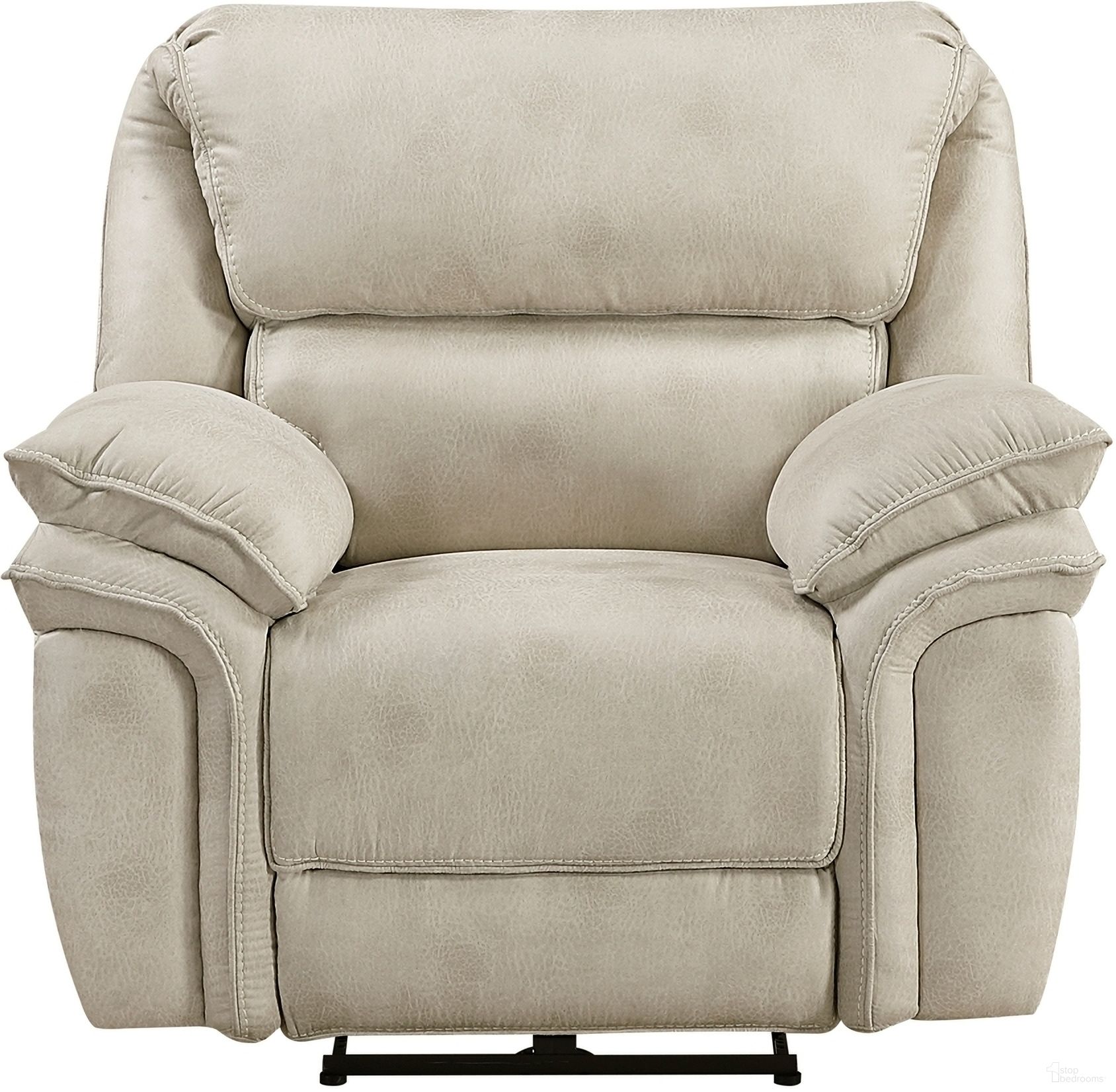 The appearance of Proctor Power Reclining Chair In Beige designed by Homelegance in the transitional interior design. This beige piece of furniture was selected by 1StopBedrooms from Proctor Collection to add a touch of cosiness and style into your home. Sku: 8517PWT-1PW. Material: Faux Leather.