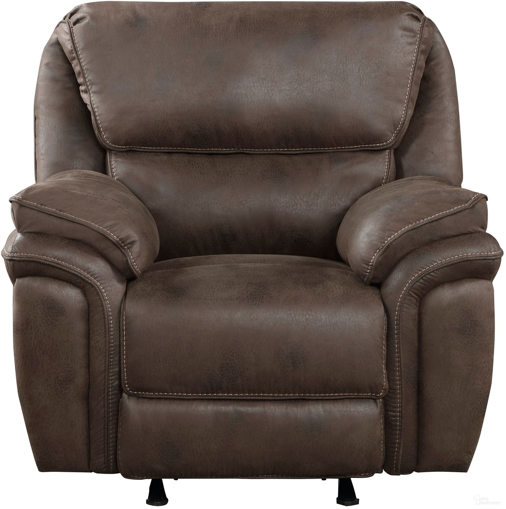 The appearance of Proctor Rocker Reclining Chair In Brown designed by Homelegance in the modern / contemporary interior design. This brown piece of furniture was selected by 1StopBedrooms from Proctor Collection to add a touch of cosiness and style into your home. Sku: 8517BRW-1. Material: Microfiber.