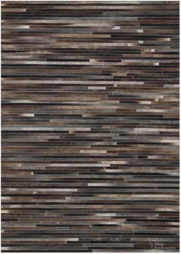 The appearance of Promenade Charcoal 1'6" x 1'6" Rug designed by Loloi Rugs in the modern / contemporary interior design. This charcoal piece of furniture was selected by 1StopBedrooms from Promenade Collection to add a touch of cosiness and style into your home. Sku: PROMPO-03CC00160S. Material: Leather.