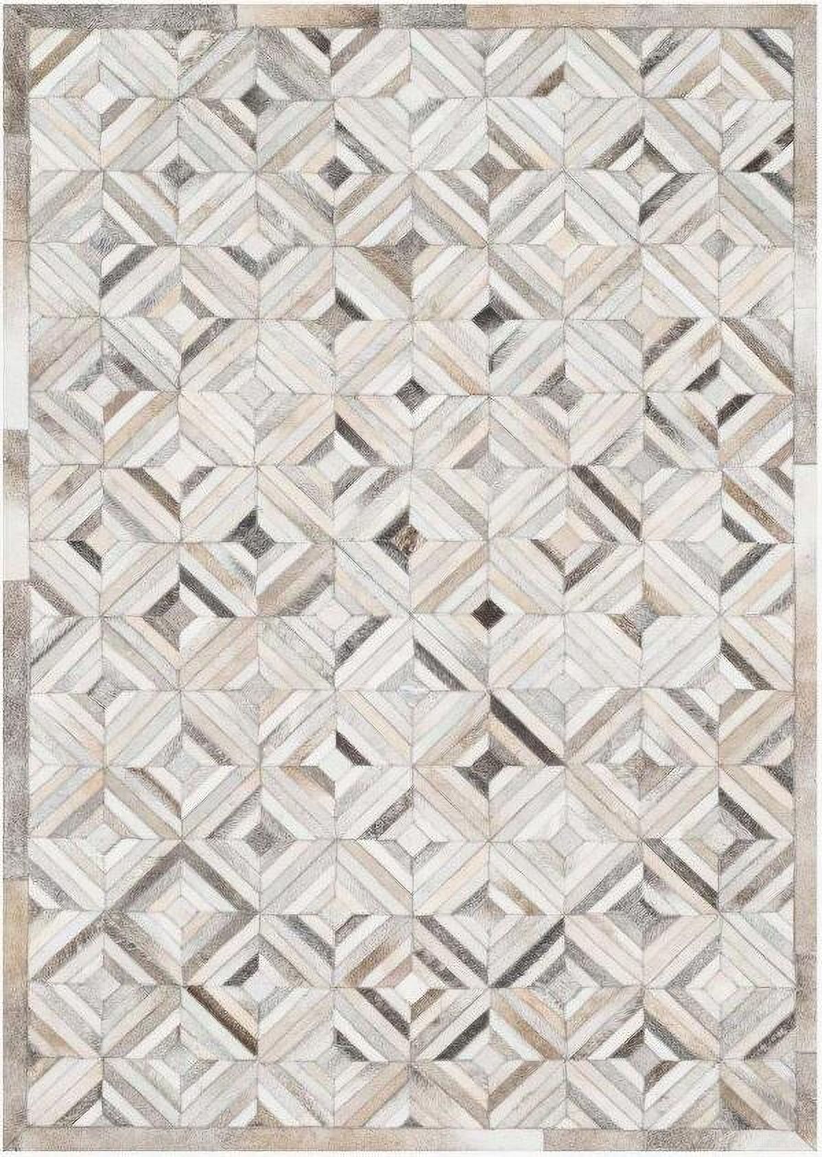 The appearance of Promenade Ivory/Grey 3'6" x 5'6" Rug designed by Loloi Rugs in the modern / contemporary interior design. This ivory and grey piece of furniture was selected by 1StopBedrooms from Promenade Collection to add a touch of cosiness and style into your home. Sku: PROMPO-01IVGY3656. Material: Leather.