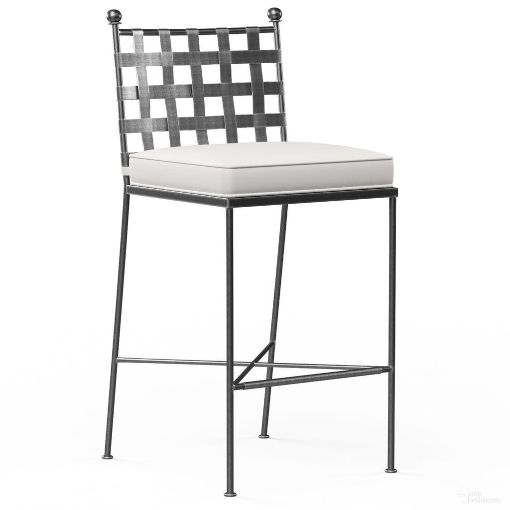 The appearance of Provence Barstool in Canvas Flax designed by Sunset West in the traditional interior design. This canvas flax piece of furniture was selected by 1StopBedrooms from Provence Collection to add a touch of cosiness and style into your home. Sku: SW3201-7B-FLAX-STKIT. Material: Wrought Iron.