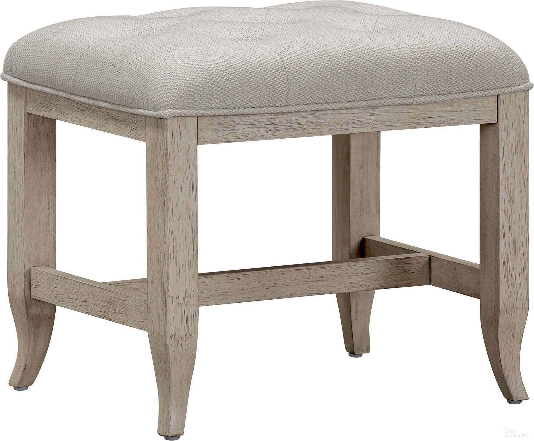 The appearance of Provence Bench In Linen designed by Aspenhome in the traditional interior design. This linen piece of furniture was selected by 1StopBedrooms from Provence Collection to add a touch of cosiness and style into your home. Sku: I222-468-LIN. Material: Wood.